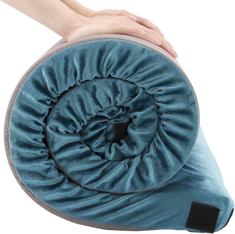 Portable Foam Camping Mattress with Cover for Kids & Adults