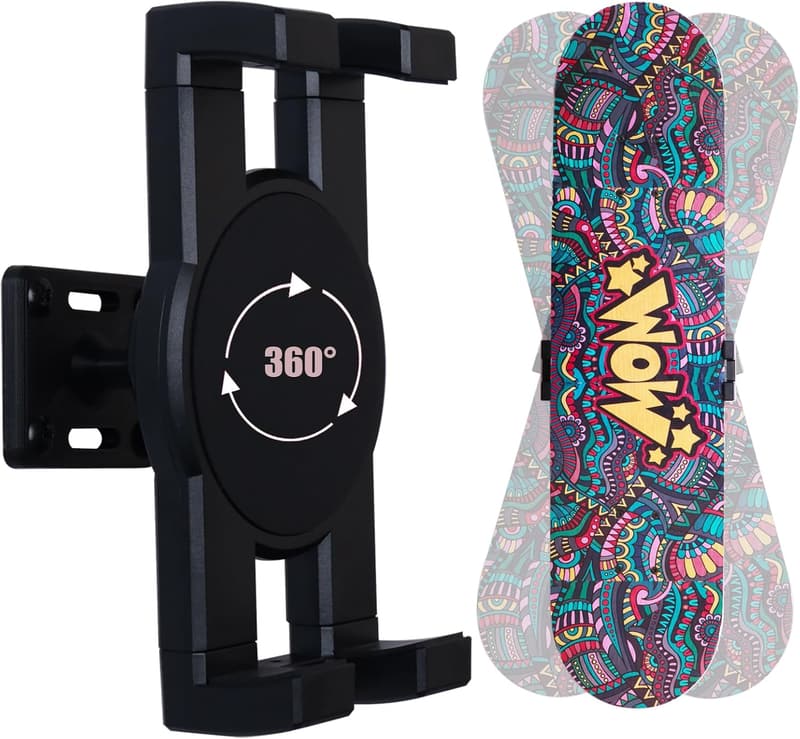 Rotatable Skateboard Wall Mount - Floating Display Hanger