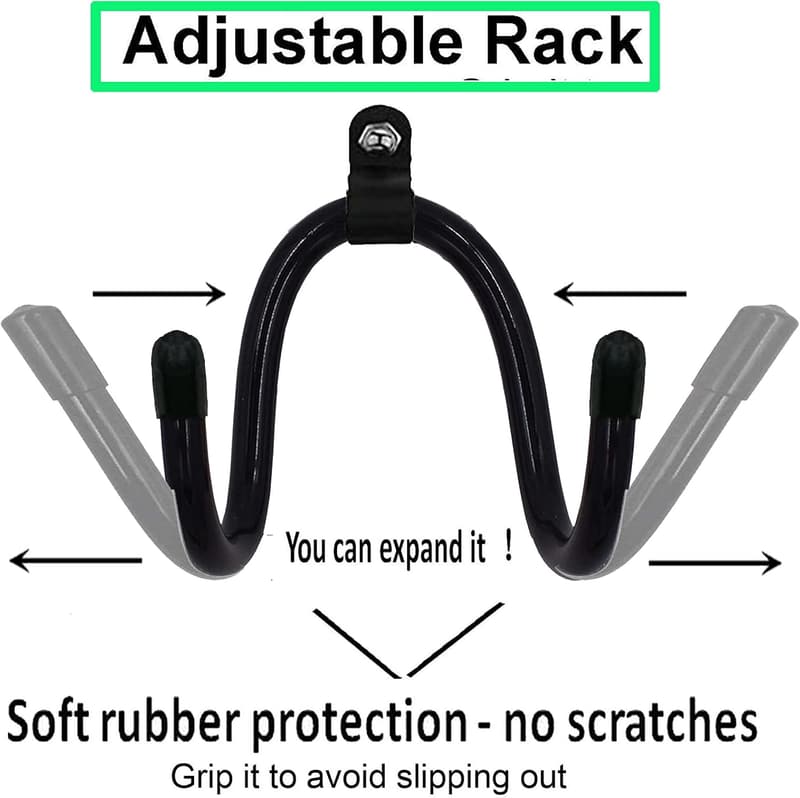 Skateboard Wall Rack - Adjustable Mount for Horizontal/Vertical Display