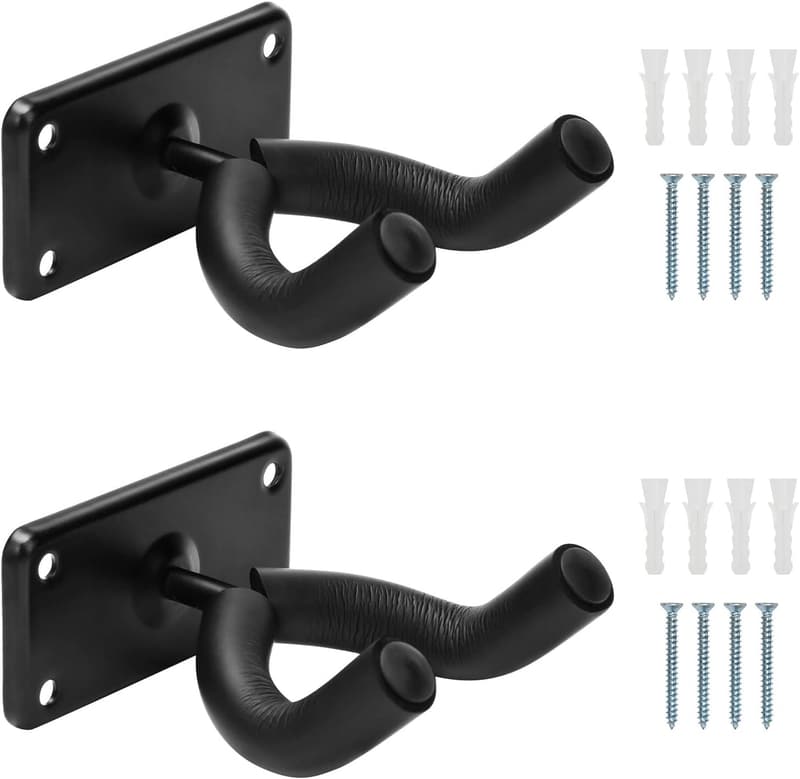 Skateboard Wall Hanger Set - 2 Pack Mount for Storage & Display