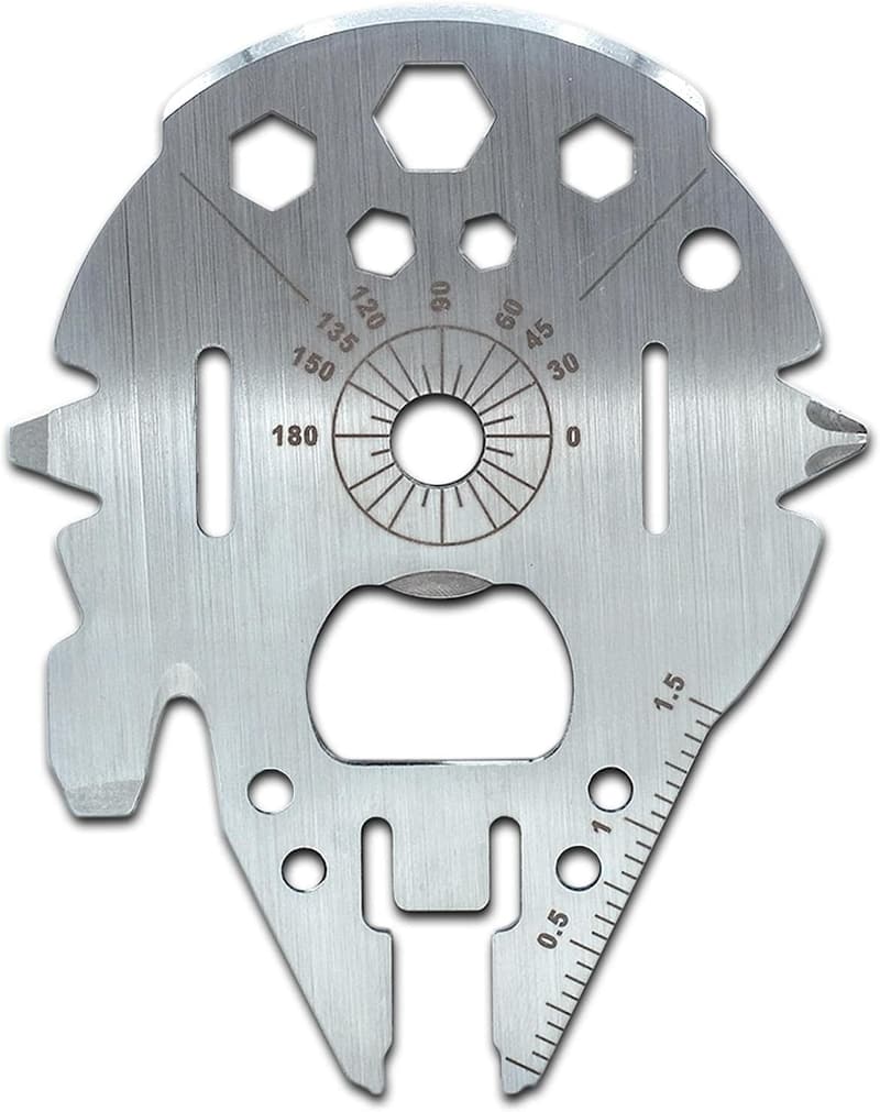 Star Wars Millennium Falcon 8-in-1 Multitool Kit for Camping