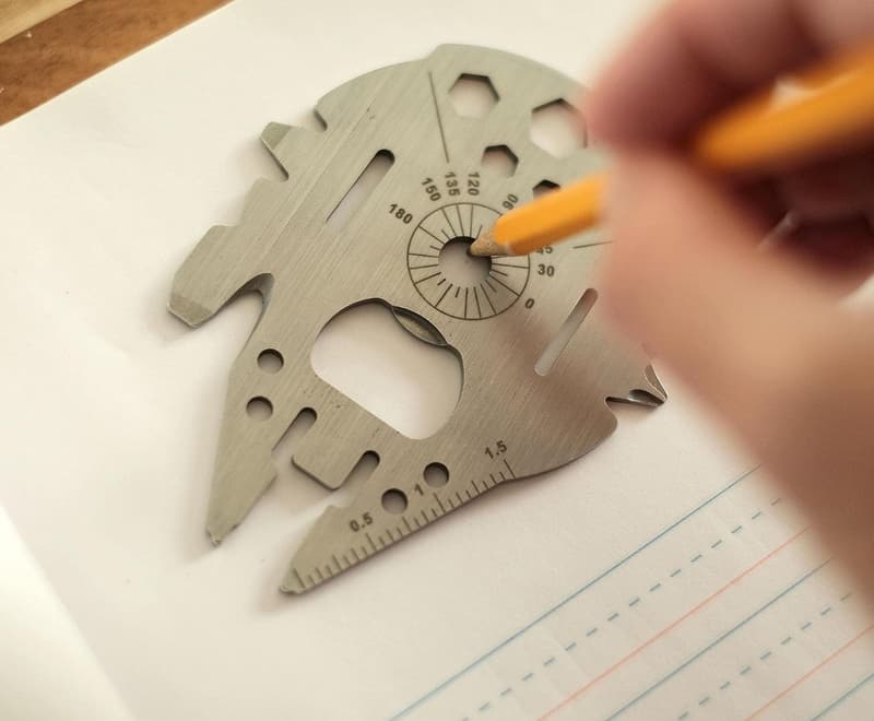 Star Wars Millennium Falcon 8-in-1 Multitool Kit for Camping