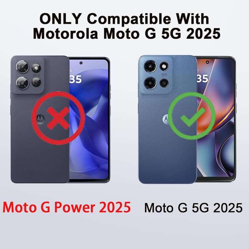 Moto G 2025 Phone Case & Screen Protector - Green Silicone 2 Pack