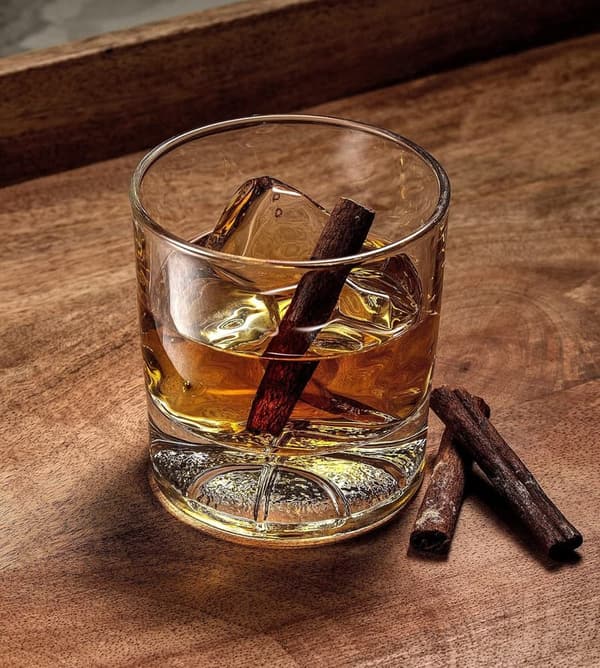 Basketball Themed Crystal Whiskey Glasses Set of 4 - 10oz