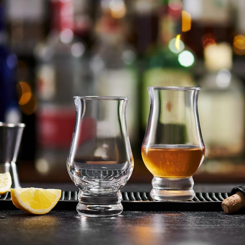 Whiskey Glass Set with Gift Box - 8oz Old Fashioned Tumblers