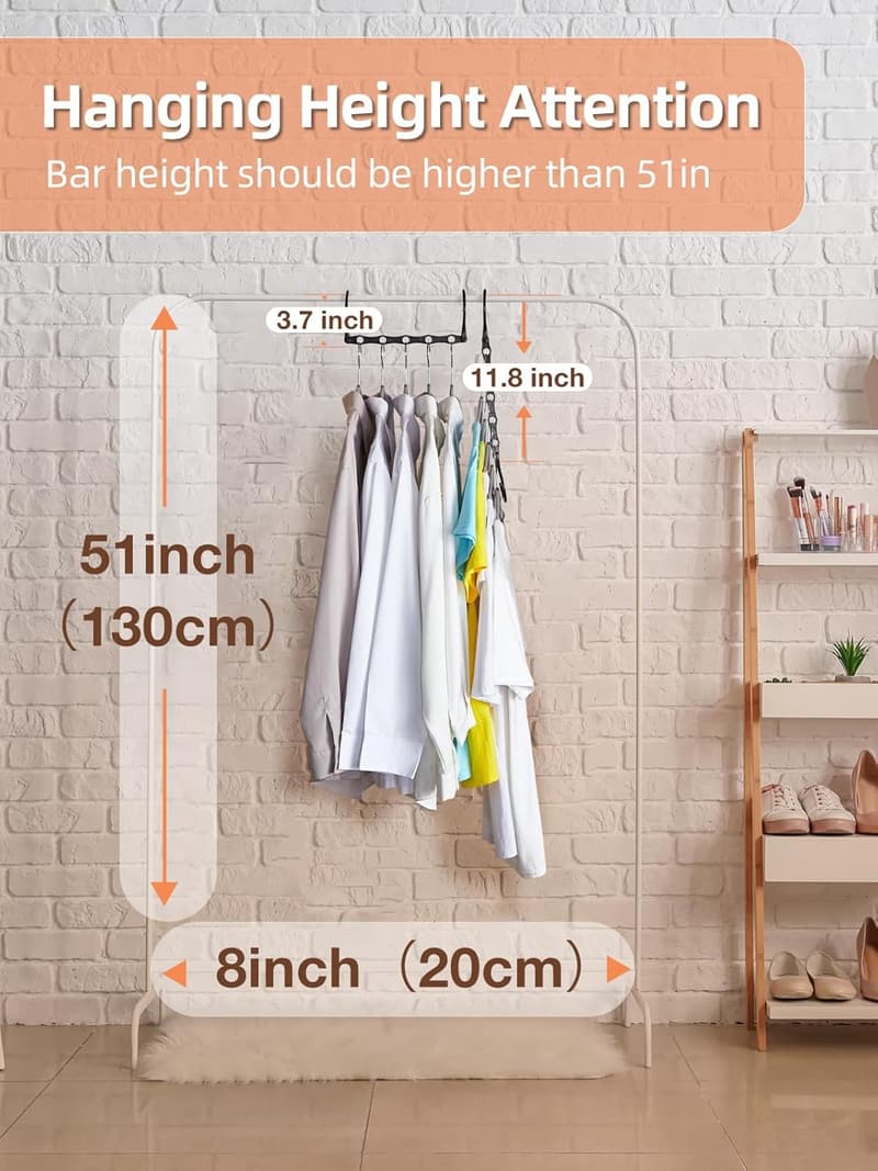 Premium Black Magic Space Saving Hangers - 10 Pack