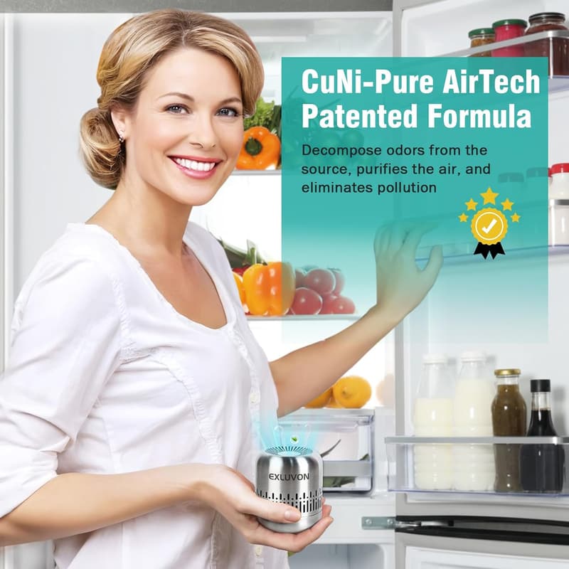 10-Year Refrigerator Deodorizer & Odor Eliminator for Home