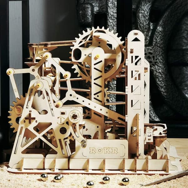 3D Wooden Gear Puzzle Kit – Unique Brain Teaser for All Ages