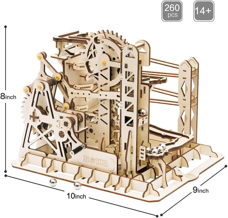3D Wooden Gear Puzzle Kit – Unique Brain Teaser for All Ages