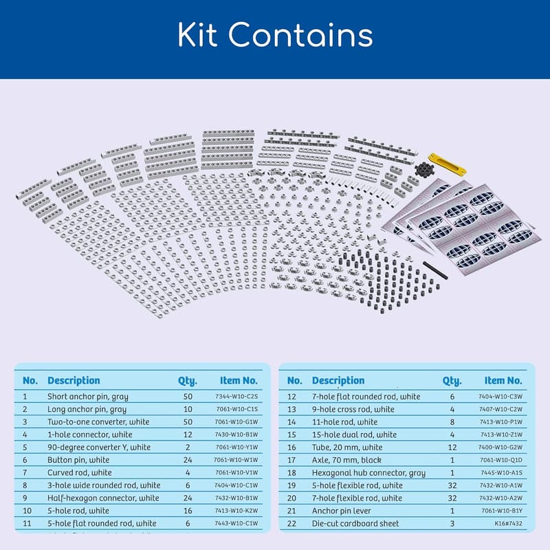 Architectural Engineering Building Kit for Kids - Award-Winning Model Set