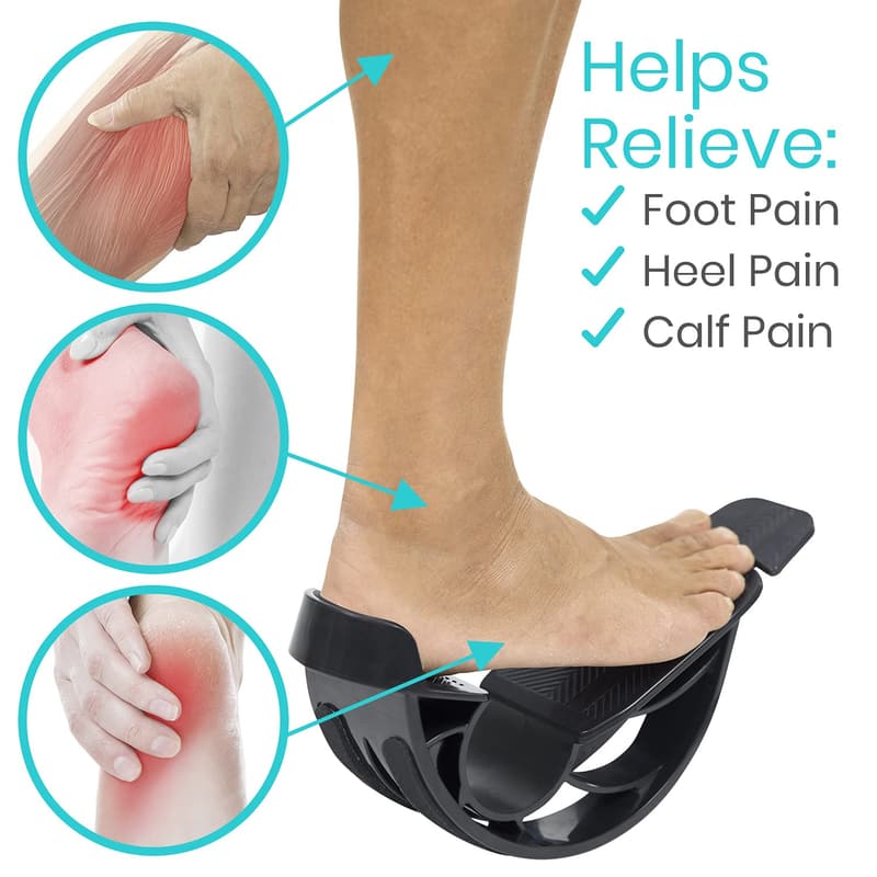 Calf Stretcher Foot Rocker - Roller Therapy Device for Runners