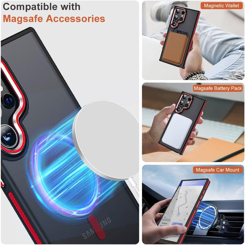 Samsung Galaxy S23 Ultra Slim Case with Anti-Skid Edge