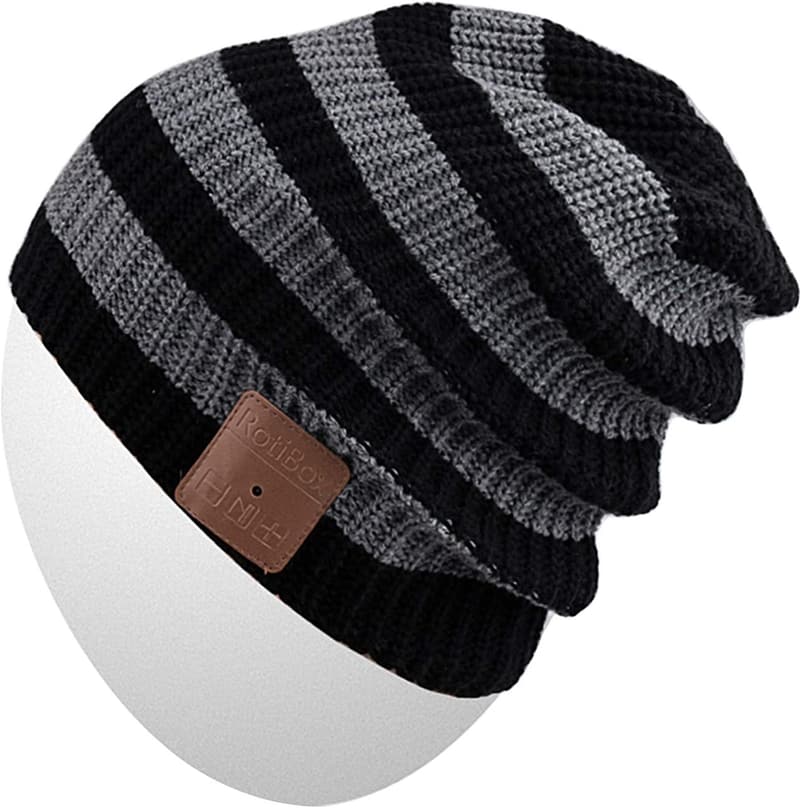 Bluetooth Beanie Hat with Headphones for Outdoor Sports