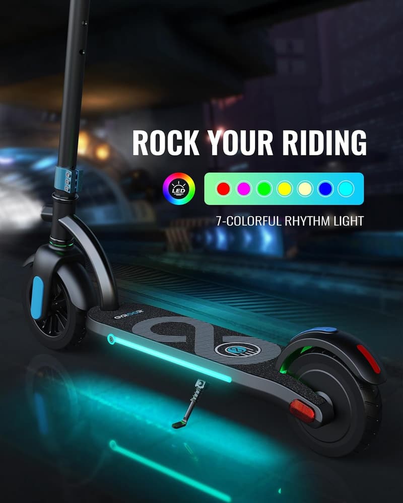 Kids Electric Scooter with 180W Motor & LED Display - Ideal Gift