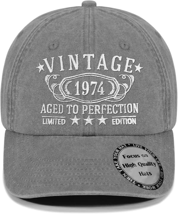 Personalized Vintage Birthday Hat (1924-1995) for All Ages