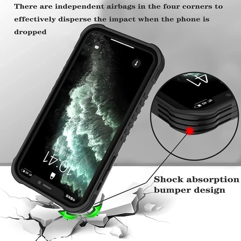 Cute Dinosaur Pattern Case for iPhone 11 - Women's Shockproof, Anti-Scratch, Military Grade
