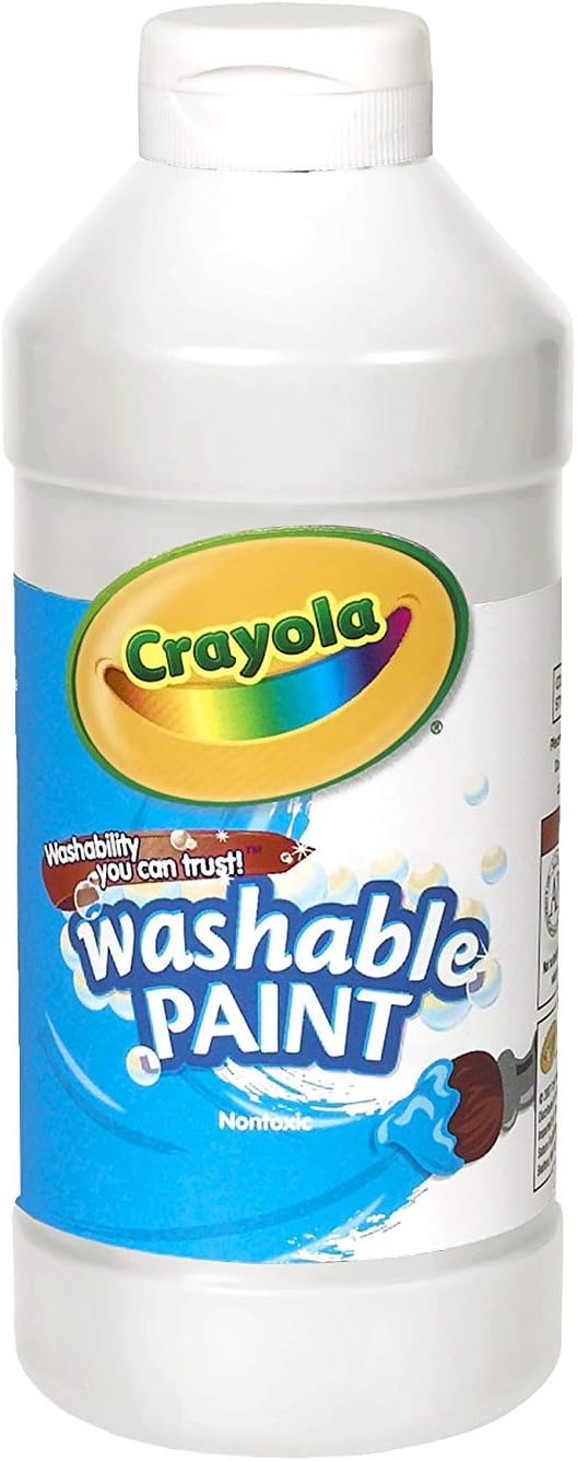 Crayola 16 oz. Washable White Paint