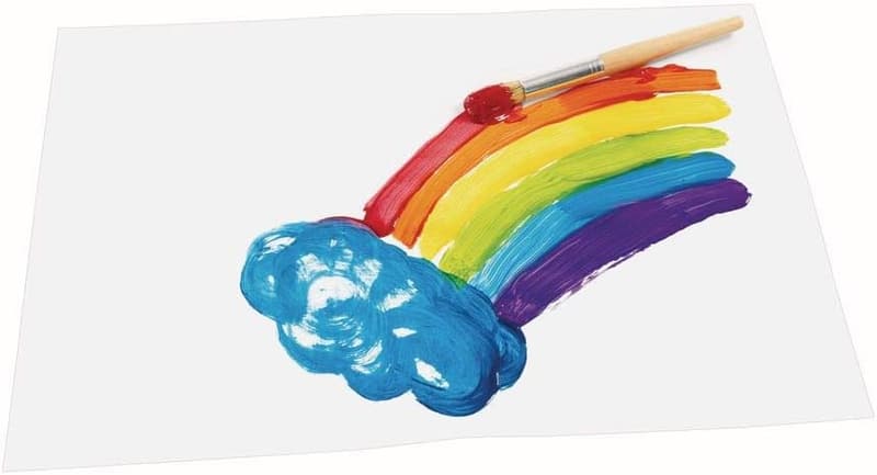 Washable Non-Toxic Tempera Paint Set for Kids - 6 Vibrant Colors