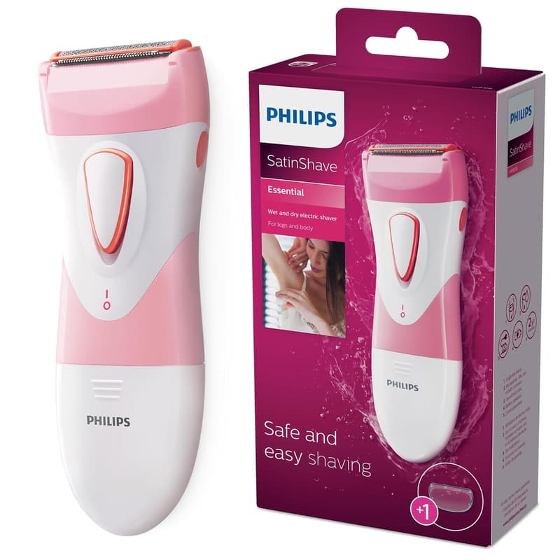 Philips SatinShave Essential Cordless Electric Shaver for Women