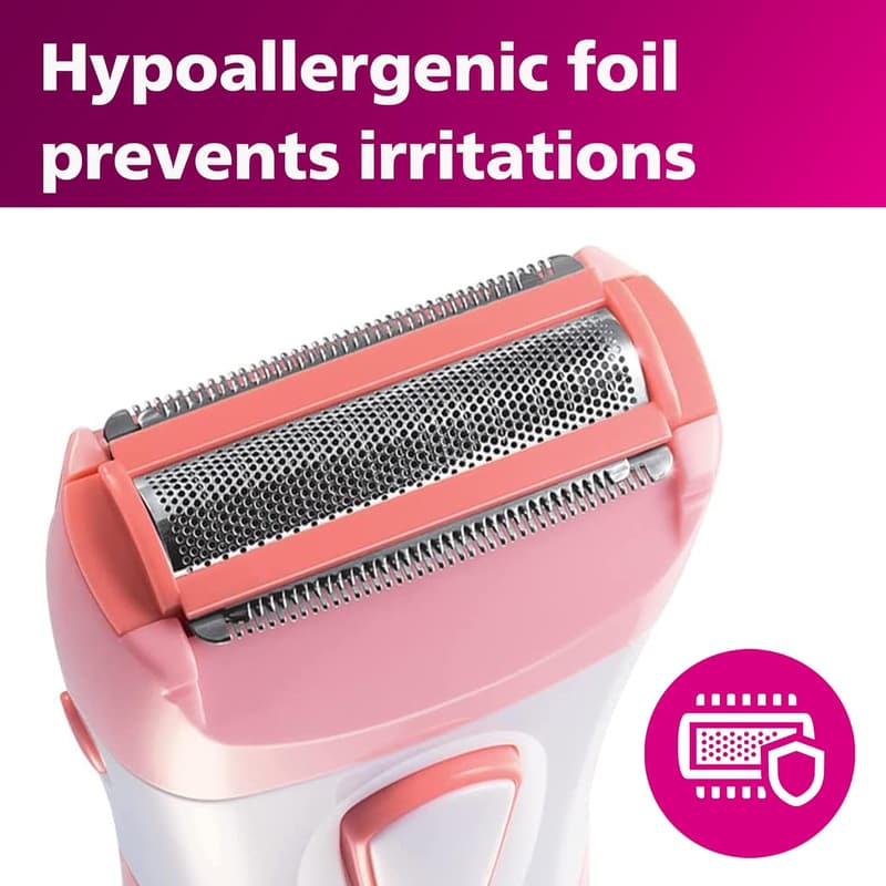 Philips SatinShave Essential Cordless Electric Shaver for Women