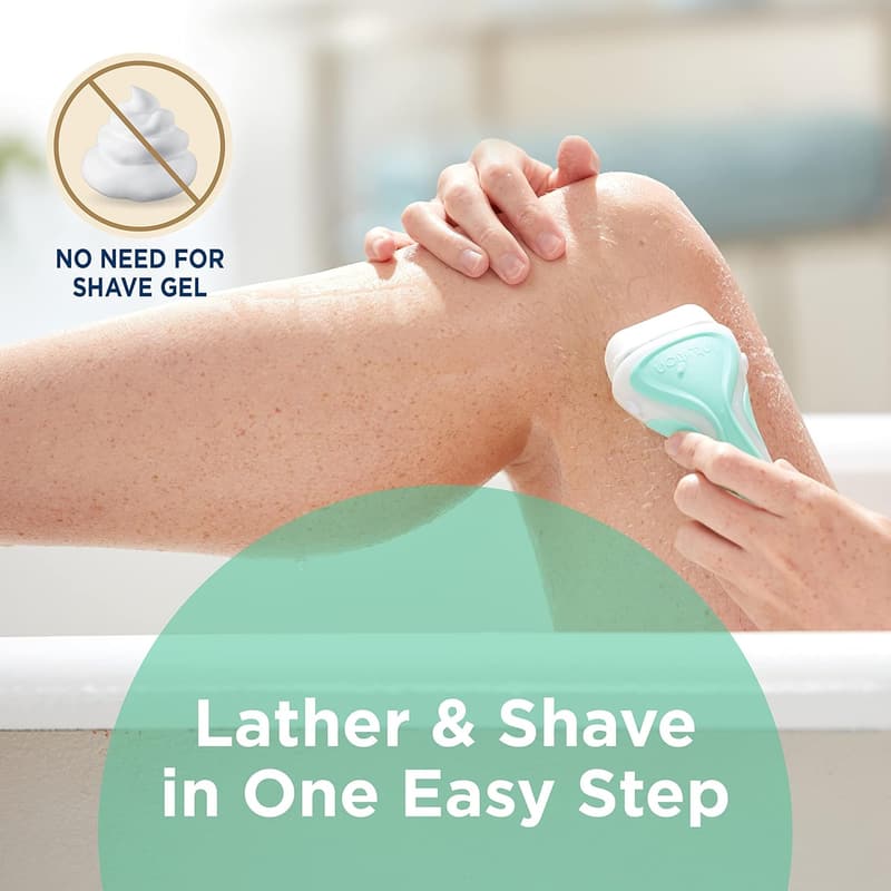 Women's Intuition Razor with Organic Aloe & 2 Blade Refills