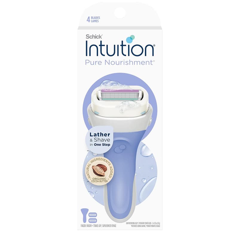 Intuition Nourishing Women's Razor with Cocoa Butter Refills