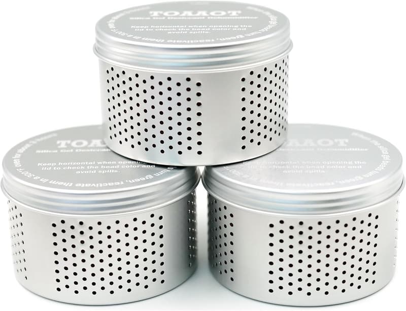 Gun Safe Dehumidifier - 200g Silica Gel Canister (3 Pack)