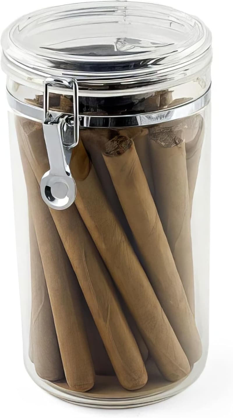 Acrylic Cigar Humidor for 25 Cigars