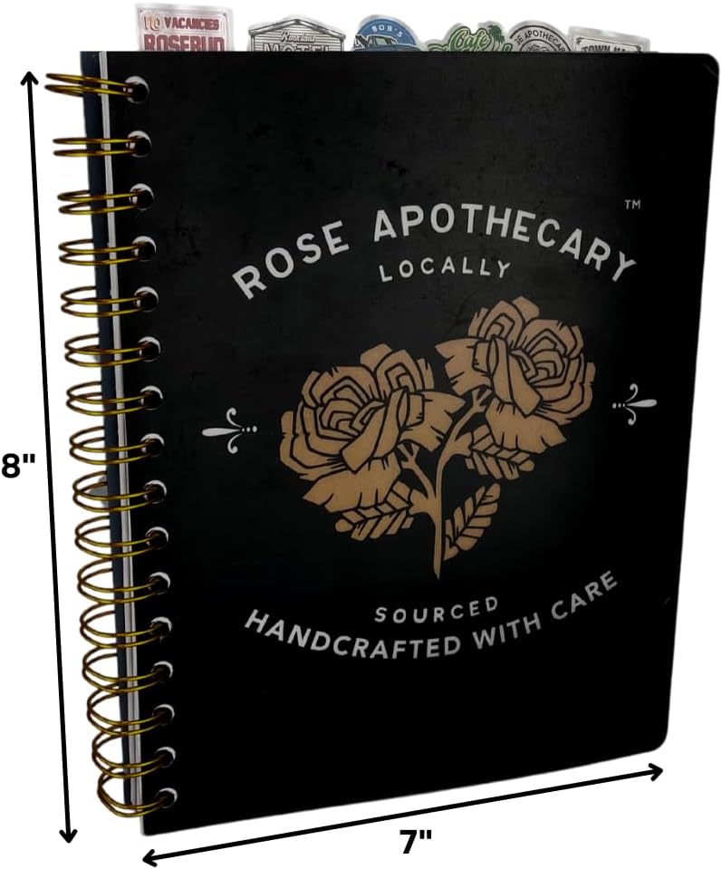 Schitt's Creek Spiral Tab Journal - Rose Apothecary, 144 Pages