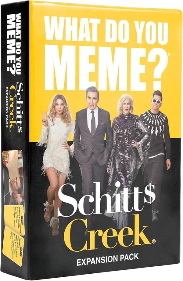 Schitt's Creek Expansion Pack for WHAT DO YOU MEME? Game