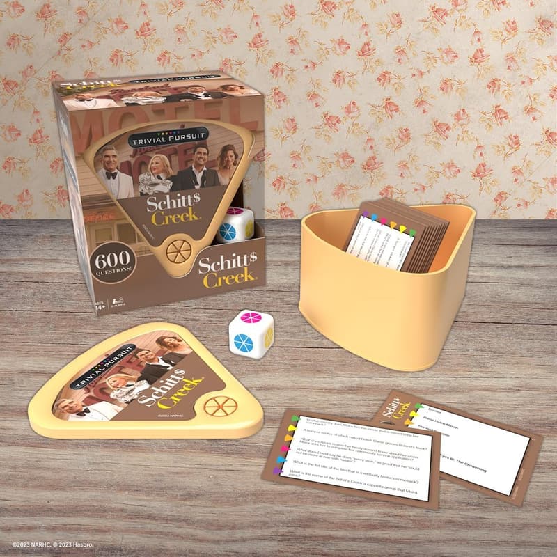 Schitt's Creek Trivial Pursuit Game – 600 Trivia Questions