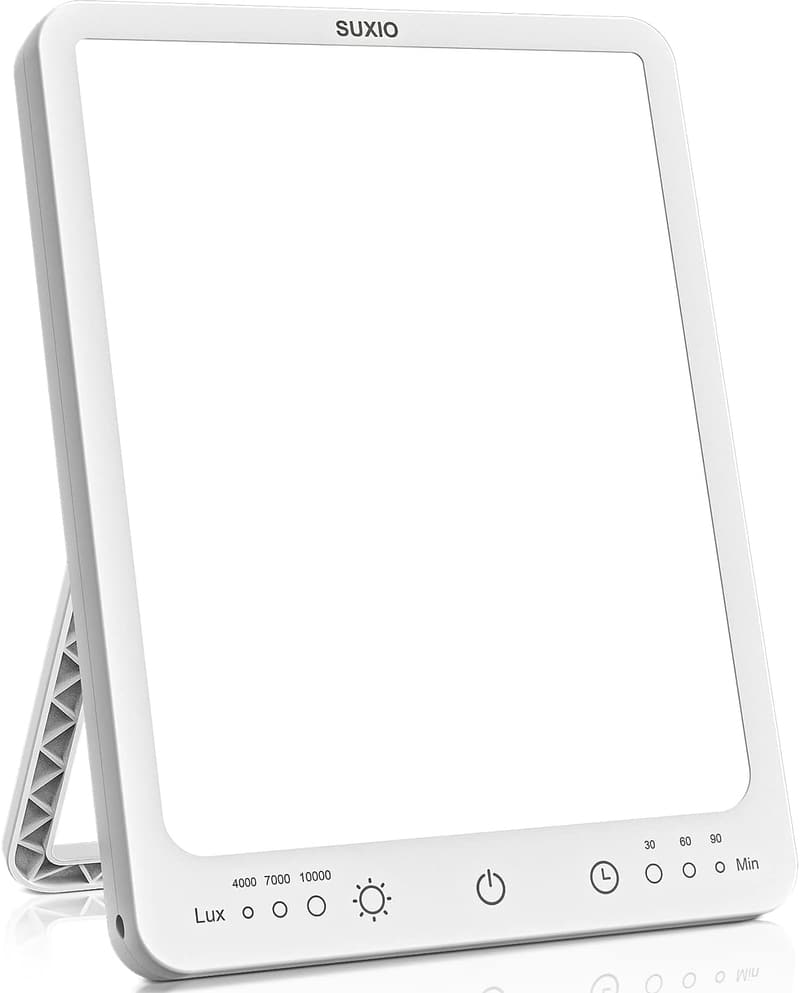 Light Therapy Lamp - 10,000 Lux, Portable Mood Booster
