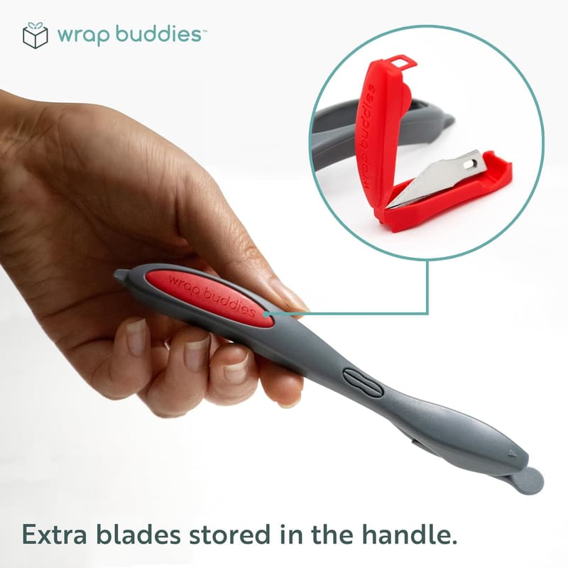 Effortless Gift Wrapping Cutter – 6-Blade Tool for Birthdays