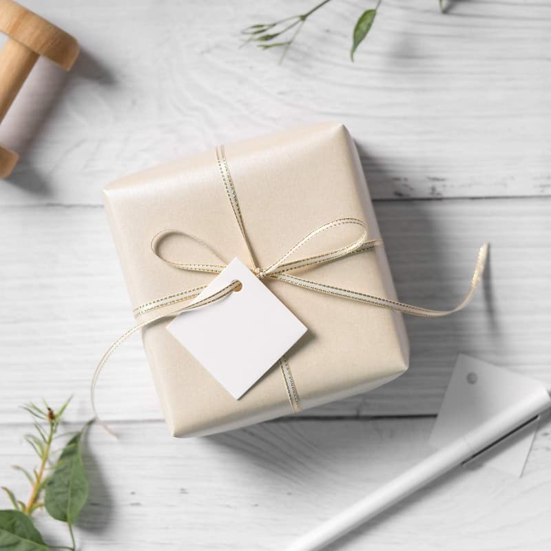 Off White Matte Wrapping Paper - Pearly Finish for Weddings & Gifts