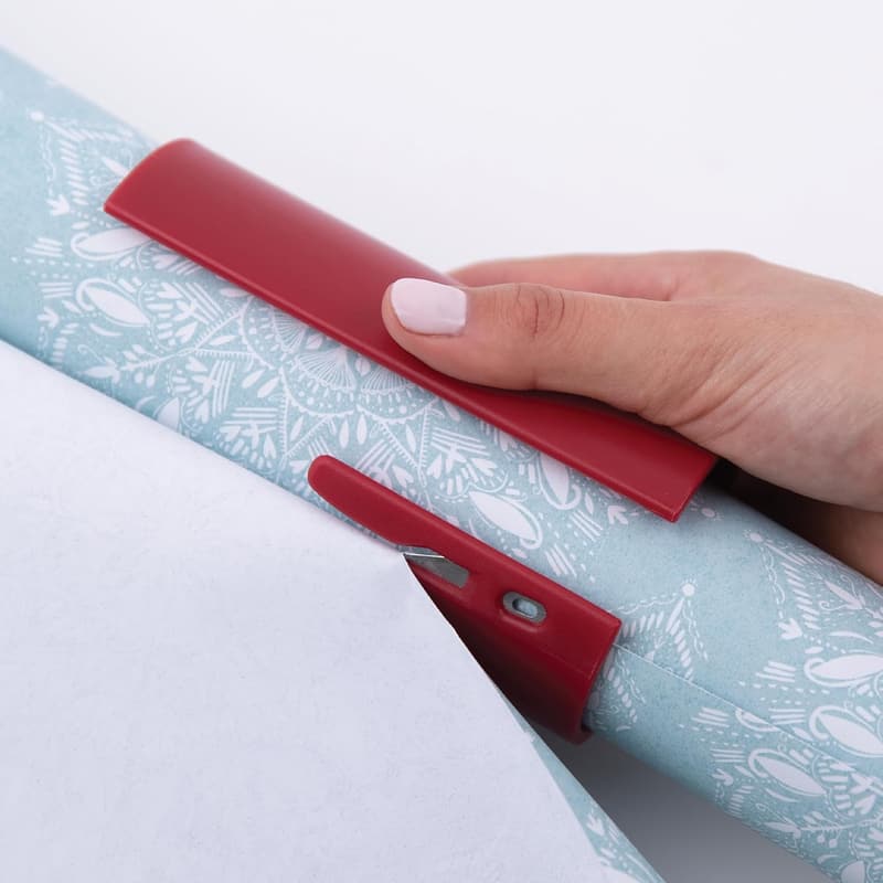 Red Little ELF Gift Wrap Cutter - 2-Pack, Made in USA