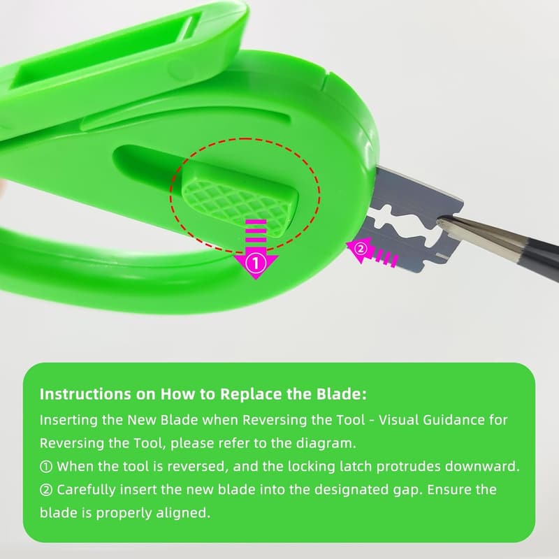 Wrapping Paper Cutter with 10 Blades - 2-Pack Gift Wrapping Tool