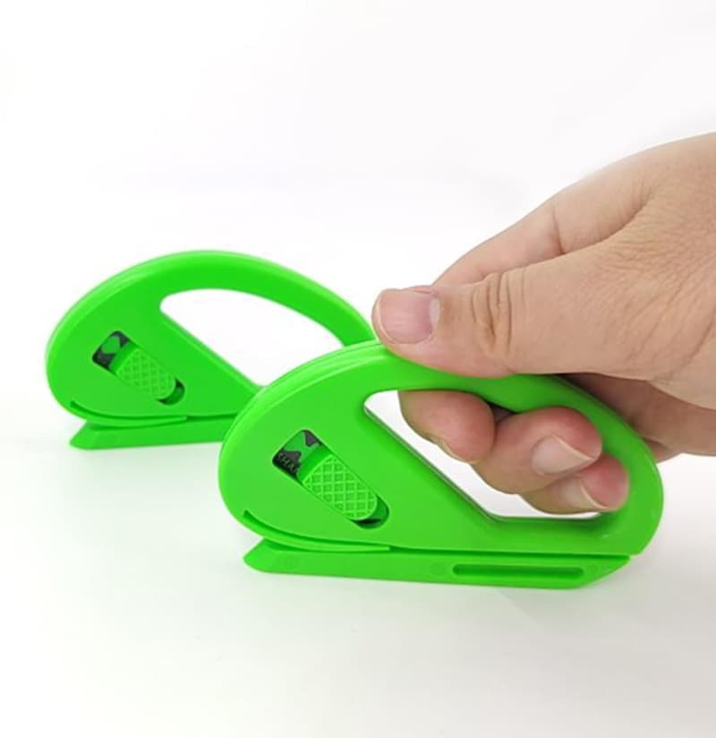 Wrapping Paper Cutter with 10 Blades - 2-Pack Gift Wrapping Tool