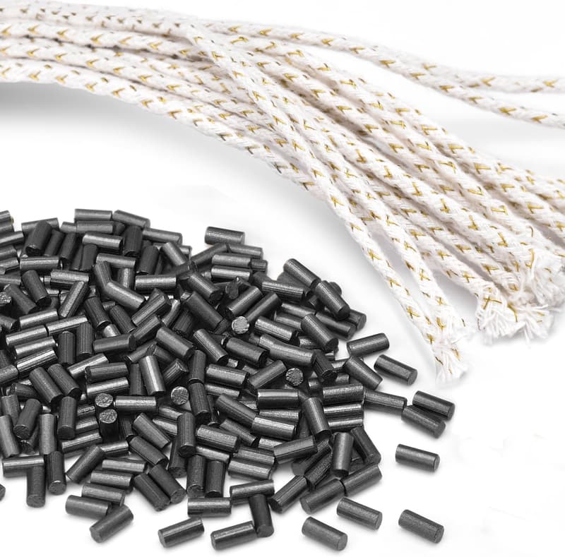Lighter Repair Kit: 500 Black Flints & 20 Wicks