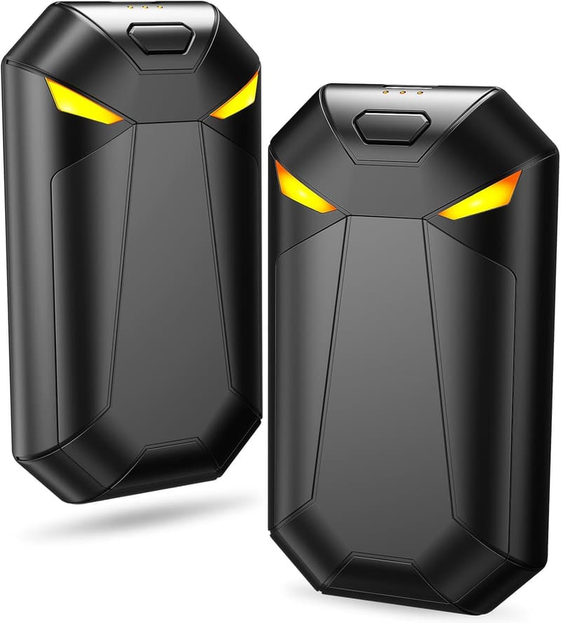 Rechargeable Hand Warmers 6000Ah - 20Hrs Warmth, 3 Modes
