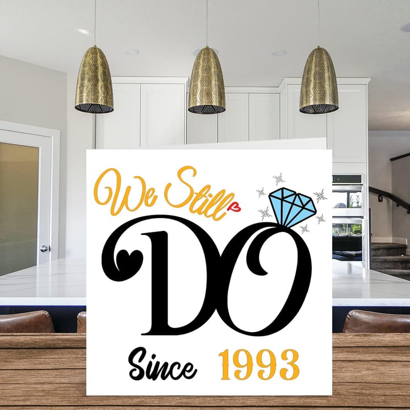 32nd Anniversary Card for Couples - We Still Do Since 1993