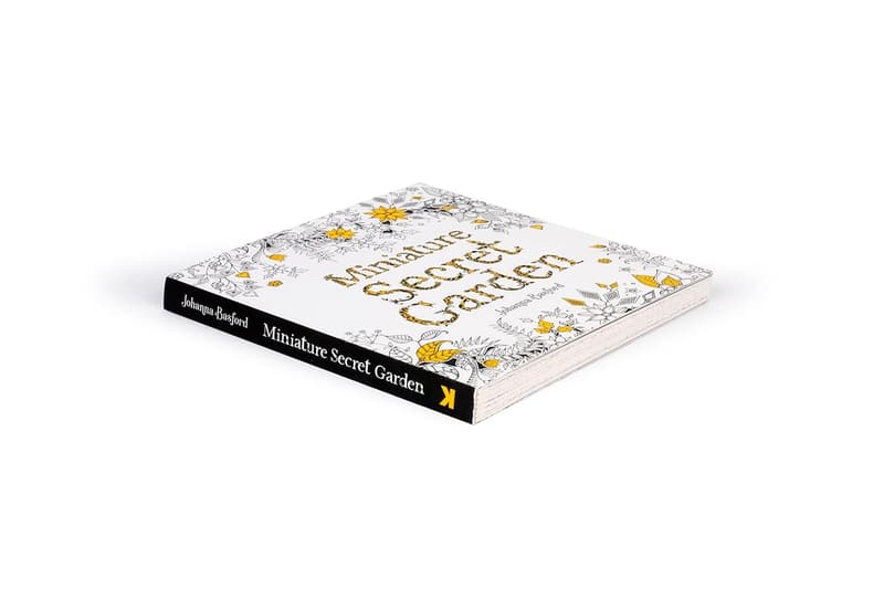 Pocket-Sized Coloring Book for Adults: Miniature Secret Garden