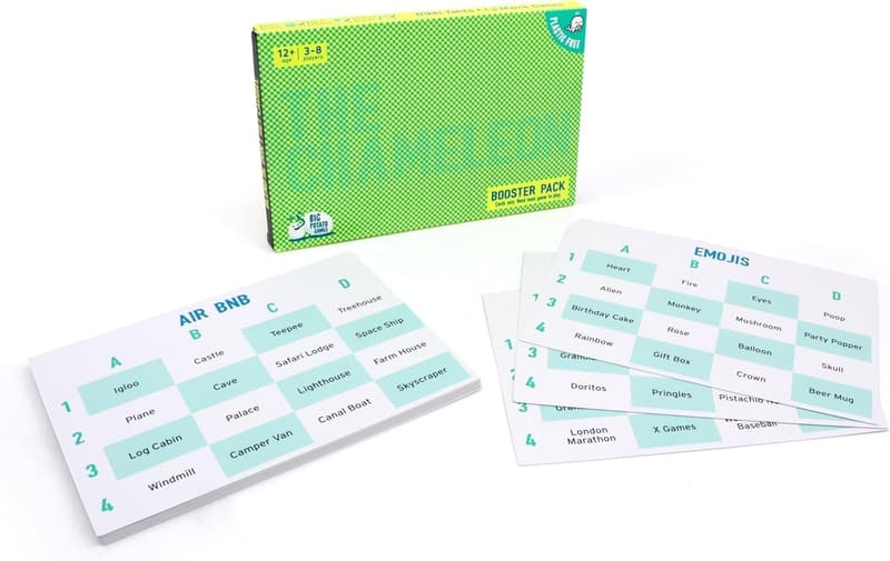 Chameleon Board Game Expansion Pack by Big Potato