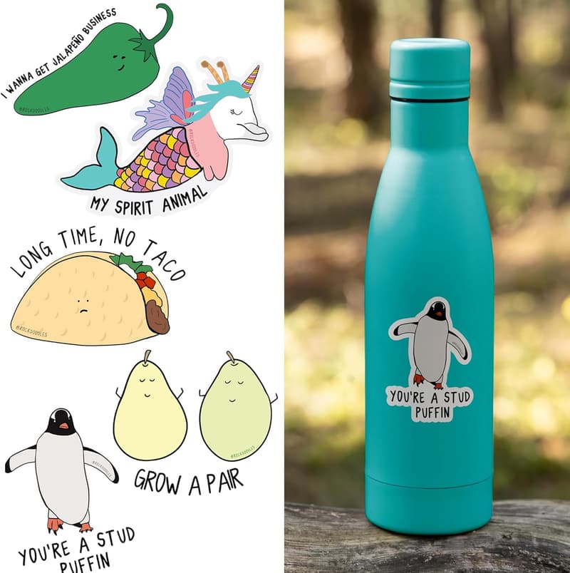 2025 Rockdoodles Pun Calendar Gift Set for Secret Santa