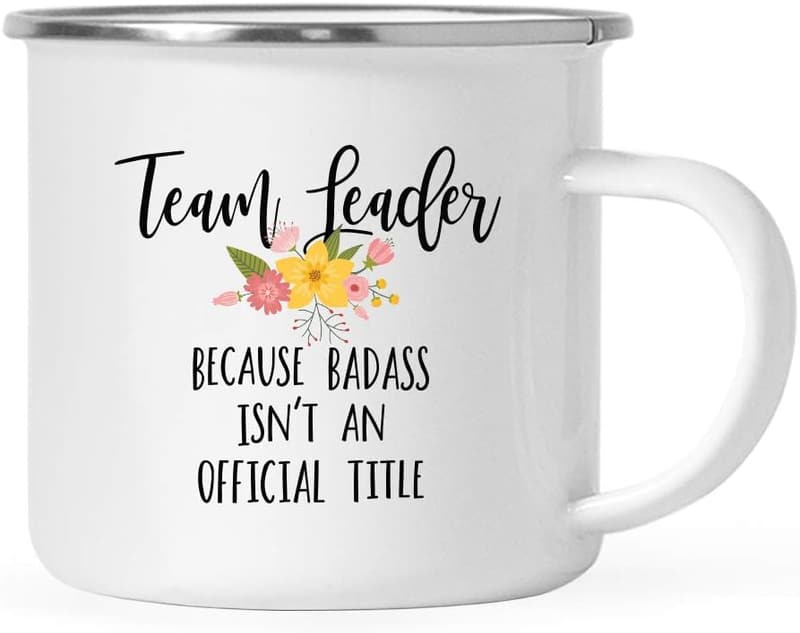 Team Leader Mug - 11oz Stainless Steel Gift for Women