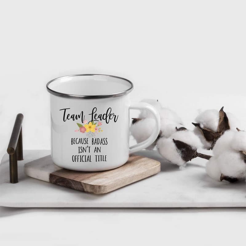 Team Leader Mug - 11oz Stainless Steel Gift for Women