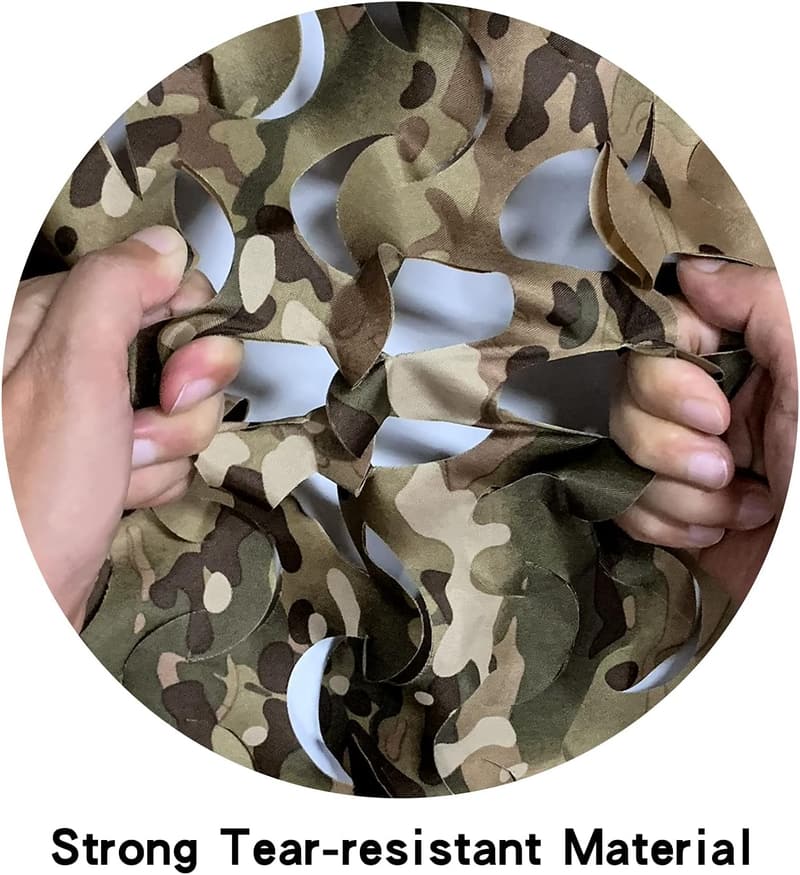Camouflage Netting Roll for Hunting and Military Décor