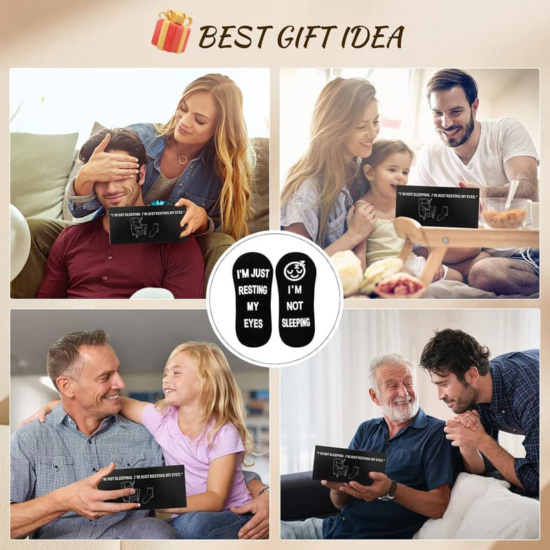 Funny Socks for Dad - Perfect Gift for Father's Day