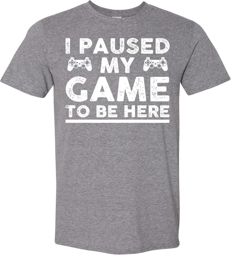 Funny Gamer T-Shirt for Adults & Teens -