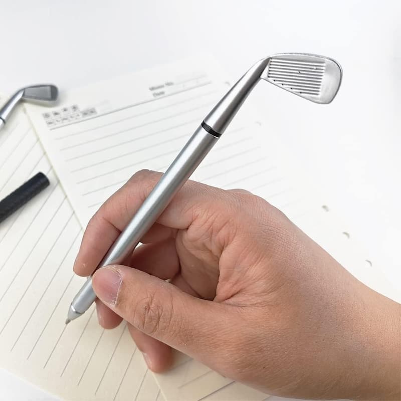 Mini Golf Club Ballpoint Pens - 25-Pack Decorative Sports Gift
