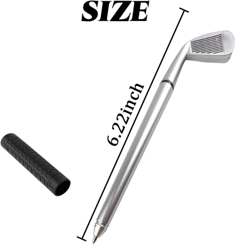 Mini Golf Club Ballpoint Pens - 25-Pack Decorative Sports Gift